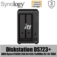 Synology DiskStation Versatile 2-Bay NAS (DS720+ / DS723+)