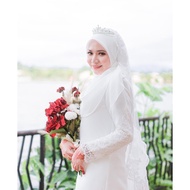 VEIL FULL SEQUIN BORDERLACE