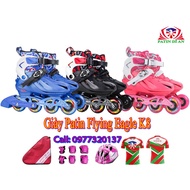 Children's Roller Skates, Genuine Flying Eagle K8 Roller Skates + Nike High-top Socks (Available in 