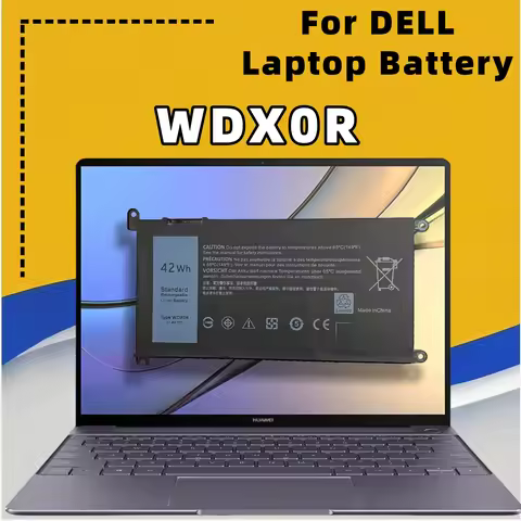 FRLESUI Laptop Battery WDX0R WDXOR For DELL Inspiron 14 5368 5567 7560 5767 7472 7460-d1525s 7368 73