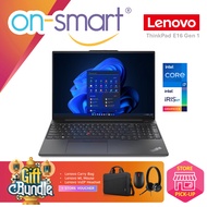 Lenovo ThinkPad E16 Gen 1 | 21JN00G3SG | Intel Core i7-1355U | 16GB RAM 1TB SSD | 16" Display NVIDIA MX550 | 3Y Warranty