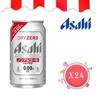 朝日 - 無酒精啤酒 Dry Zero 350毫升 x 24 原箱