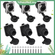 Waterproof RJ45 Coupler Female to Female Ethernet Connector RJ45 Ethernet Connector D Type RJ45 Conn