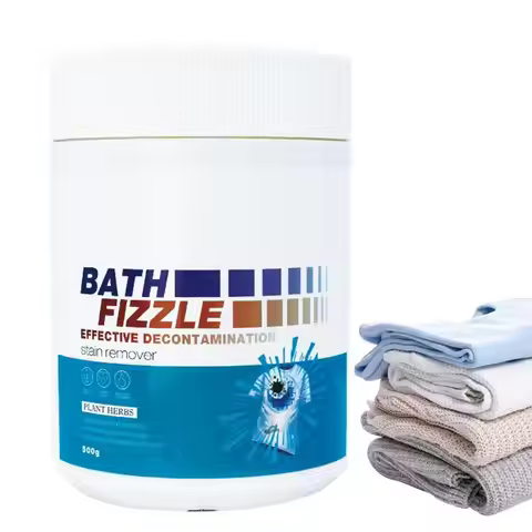 Laundry Detergent Powder Explosive Salt Bleaching Laundry Powder 17.6 Oz Natural Plant Detergent Pow