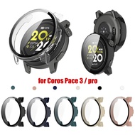 Ultra Thin Hard PC Case Tempered Glass Screen Protector Protective Cover for Coros Pace 3 pro PACE3 