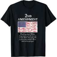 2Nd Amendment American Flag Gun T-Shirt - Right To Bear Arms Gift T-Shirt