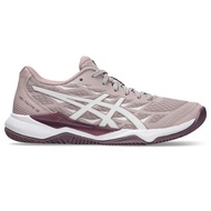 ASICS :  GEL-TACTIC 12 WOMEN CPS ผู้หญิง รองเท้าสำหรับกีฬาในร่ม ของแท้  WATERSHED ROSE/WHITE