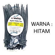 CABLE TIES / KABEL TIES WARNA EWIG 3.6 mm x 15 CM / Tali Tis Pengikat Ripe Krek Kecil