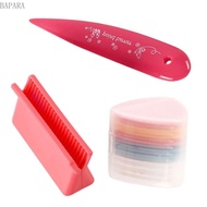 Bapara 10Pcs Dressmaking Chalks with Sharpening Tool Plastic Bone Folder for Sewing