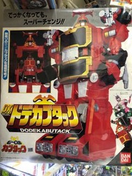 全新罕有 懷舊絕版 1997年 Bandai 日本制 DX 逆轉合體 DODEKABUTACK 機甲露寶 Superchange 重裝 完全變形