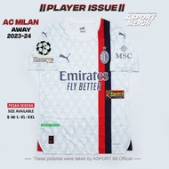 ASPORT PLAYER ISSUE MIL4N AWAY MIL4N AWAY LATEST 2023 2024 SOCCER MIL4N AWAY 23 24 PREMIUM HIGH QUAL