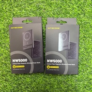 2025 全新款⛺️ NITECORE NW5000 Carbon Fiber Magnetic Wireless Power Bank 碳纖磁吸無線充電行動電源 尿袋 露營 戶外 旅行 超輕推薦 c
