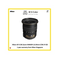 [READY STOCK | 1 YEAR WARRANTY] Nikon AF-S DX Zoom-NIKKOR 12-24mm f/4G IF-ED Lens