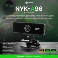 NYK A96 Severus Webcam QHD 2K 5MP 60Fps Auto Gaming Webcamfocus A-96