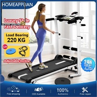 Treadmill exercise machine household folding treadmill household Mechanical treadmill Sports fitness