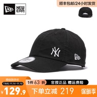 NEW ERA纽亦华帽子男女920软顶弯檐MLB刺绣小标NY休闲透气棒球帽12718011 12718011 均码(55-61cm)