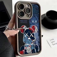 Case Huawei Y7P Y5P Y6P Y7A Y9A Y9 Prime 2019 Y9 2019 Y7 Pro 2019 Y7 2019 Y7 Prime 2019 Y6S Y6 2019 Y6 Pro 2019 Y5 2018 Y5 Lite 2018 Y6 Prime 2019 Y5 Prime 2018 Case Silicone Blue Red Violent Bear Phone Case