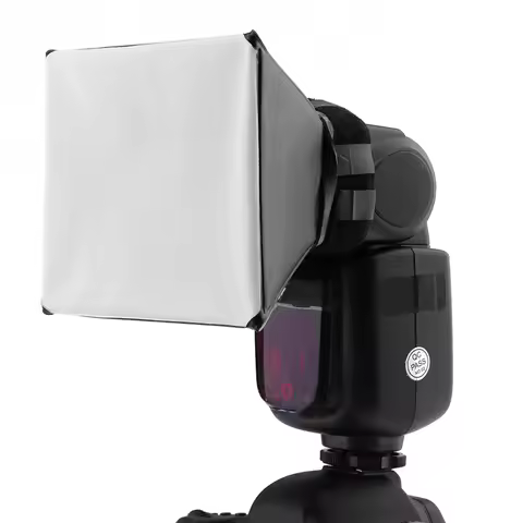 DSLR Photo Diffuser Soft Light Box 125x100mm Camera Diffuser Softbox Universal Foldable Accessories 