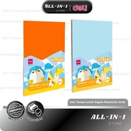 Deli Origami A4 EY016 Contents 50 Sheets & EY017 Contents 100 Sheets – Colored Folding Paper