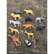 Rubber Wild Animal Toys for Children | Miniature Animals | Rubber Animal Toys