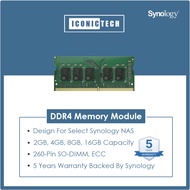 Synology D4ES02-4G | D4ES02-8G | D4ES01-16G D4ES04-4G D4ES03-8G D4ES03-16G DDR4 ECC SODIMM RAM DS723