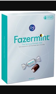 芬蘭直送-Fazer薄荷黑朱古力禮盒