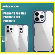 Case for iPhone 13 Pro, 13 Pro Max, 13 - Nilkin Nature TPU Pro Case with flexible glass back, shockp