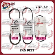 FAN BELT ORIGINAL VIVA 1.0 (3PK525)(4PK715)(2290)(SET)
