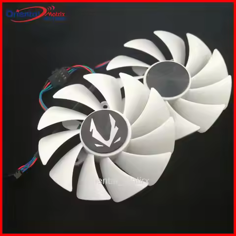 GA92S2U - PFTM DC12V 0.46A VGA Fan For ZOTAC RTX4060 8GB TWIN EDGE OC WHITE Graphics Card Cooling Fa