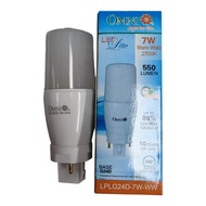 Omni 7W LED Stick Bulb G24D Socket Daylight 6500K Warm White 3000K Cool White 4000K 220V