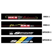 HKS SPOON FRONT WINDSCREEN STICKER