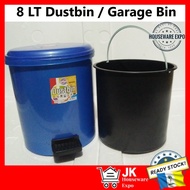 8 Lt Dustbin/ Garbage Bin/Rubbish Bin/ Tong sampah Plastik/ Step Dustbin/ Step Rubbish Bin