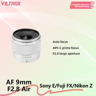 viltrox 9mm f2.8 Air APS-C AF Auto Focus Ultra Wide-Angle Prime Lens For E Z XF