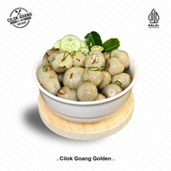 Cilok Goang Golden Paket 5 Bungkus Kemasan Kecil isi 10pcs Kemasan Instan Khas Tasikmalaya