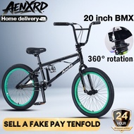 AENXRD BMX Bike Bicycle for Teen Beginner 360-degree rotating handleba Clamp brake (20 inci)