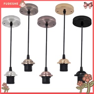 FUDESHE Home Decor Incandescent Ceiling Light Bulb Holder Lamp Base Pendant Light E27 Socket
