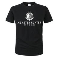 Game Monster Hunter T Shirt Men's Summer Cotton Short Sleeve Clothing Tee Fashion Casual tshirt Homb