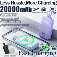 [WP]【3C Certification 】Magnetic 3C Powerbank 20000mAh  Powerbank Fast Charging Powerbank Charging 22