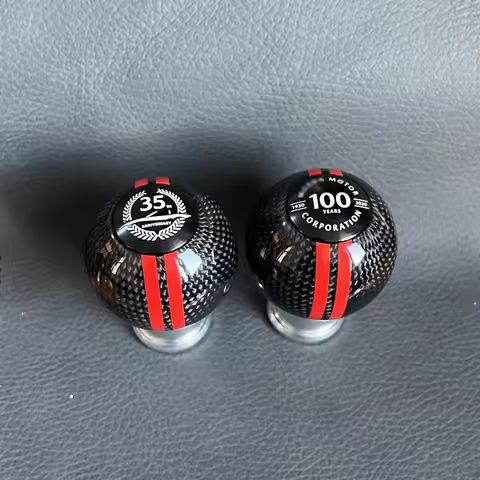 New 6 Speed Real Carbon Fiber Gear Shift Knob For Mazda MX5 MX-5 Mazda 6 Mazda 3 5 8 Cx-5 4 30 Years