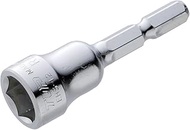 Top Industry (TOP) Short Socket, For Electric Drills, 0.5 inches (12 mm), Total Length: 2.2 inches (