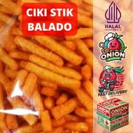 UWD CIKI BALADO STICK 1kg Balado Stick Snack Corn Stick Snack Balado Stick Sabena Snack Sabena