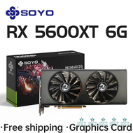 [ding] SOYO Radeon RX5600XT 6G AMD Graphics Card GDDR6 Memory 192Bit PCIE4.0x16 DP for Desktop Computer Gaming Video Cards RX 5600 XT