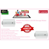 Ariston Pro R 80 H Water Heater Storage - White