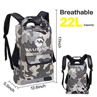 WATERPROOF BAG PACK 22L UPSTREAM BAG DRIFTING WATERPROOF BUCKET