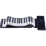 Keyboard Piano 88 Keys MIDI &amp; USB Charge Portable Flexible ABS Soft Silicone Keyboard Digital Piano With Horn and Sustain Pedal Haven Mall