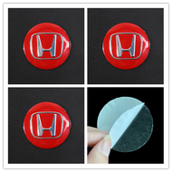 4pcs 56mm Honda Mugen Power Odyssey City Insight Accord Civic CRV Car Wheel Center Hub Cap Sticker Emblem Badge Decal