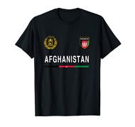 Afghanistan Sport/Soccer Jersey Tee Flag Football T-Shirt