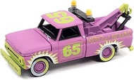 Johnny Lightning 1965 Chevy Tow Truck #65 Random Acts of Violets Purple Demolition Derby LTD ED to 1