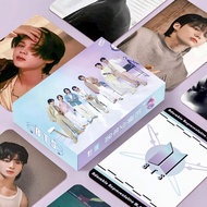 Hot Sale BTS BTS Merchandise 55 Laser Boxed Photocards HD lomo Cards New Style Kim Taehyung Tian Jungkook High Quality