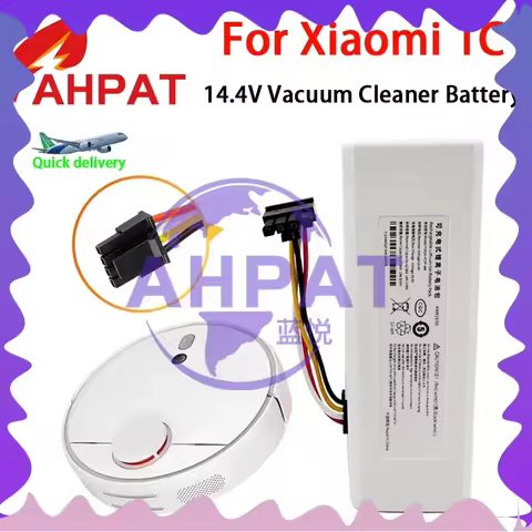 2025 AHPAT 14.4V 12800Mah P1904-4S1P-MM Battery For Xiaomi Mijia 1C STYTJ01ZHM Robot Vacuum Mop Clea